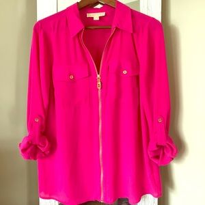 Michael Kors Fuschia Blouse